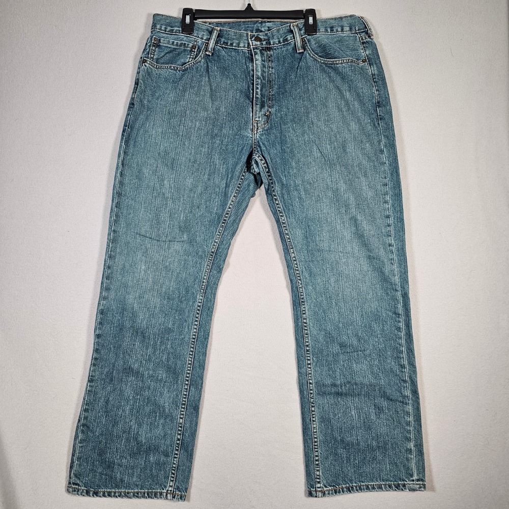 Levis 559 Relaxed Straight Jeans Mens‎ 38x32 Medium Wash Blue Denim Pants